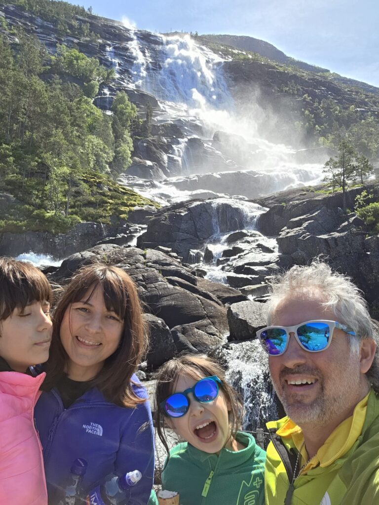 Langfoss selfie