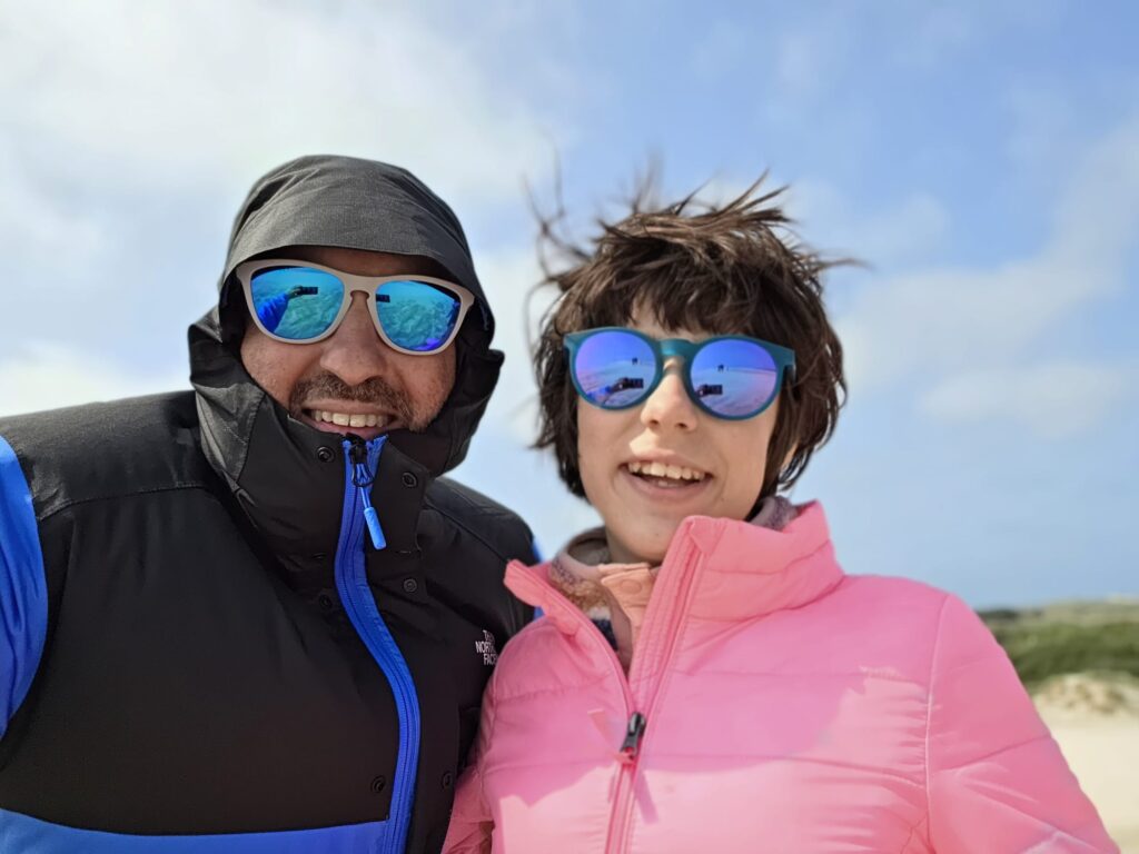 alma e matteo deserto