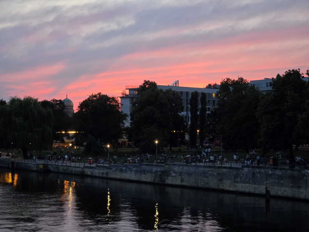 berlino di sera