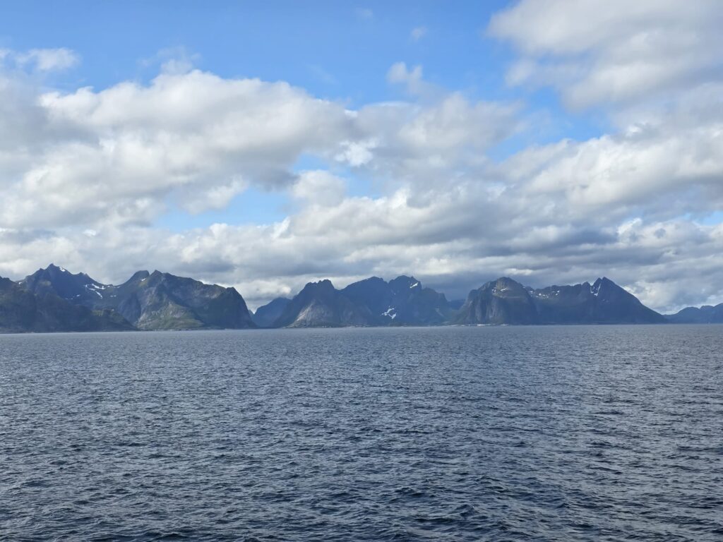 lofoten dalla barca
